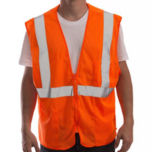 Load image into Gallery viewer, Tingley V70639 - Safety Orange ANSI Class 2 Safety Vest | Front View