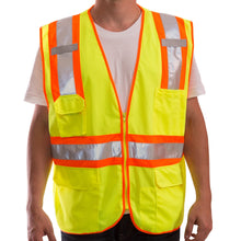 Load image into Gallery viewer, Tingley V73852 - Safety Green Surveyor Safety Vest | Front View