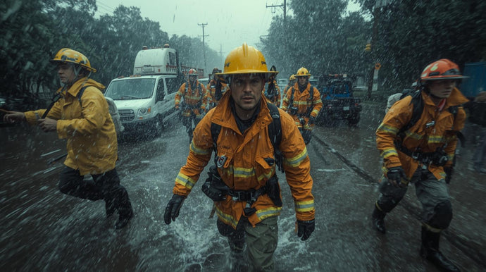 Hurricane Season Safety Prep Gear for Emergency Response Team