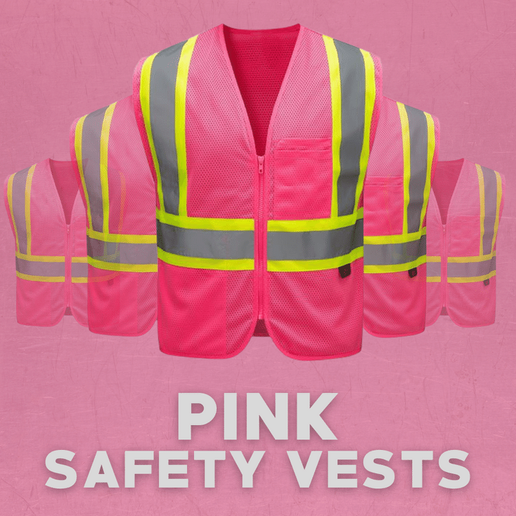 Pink Safety Vests | Enhanced Visibility | Hi-Viz.com
