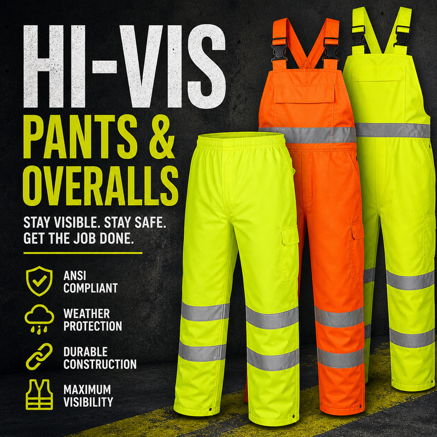 High Visibility Pants & Overalls