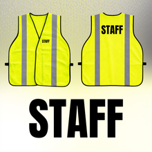 Load image into Gallery viewer, Staff - Reflective Non-Rated Safety Vest 
