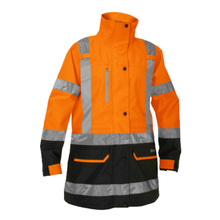 Load image into Gallery viewer, Bisley 333W6375H ANSI Type R Class 3 Women's 5-in-1 Jacket with Class 2 Zip-Out Inner Jacket
