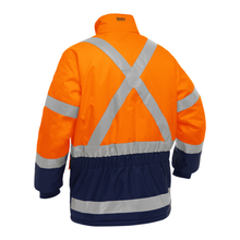 Load image into Gallery viewer, Bisley 343M6450X - Safety Orange High Visibility Jacket | Back View
