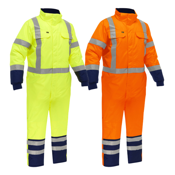High visibility coveralls