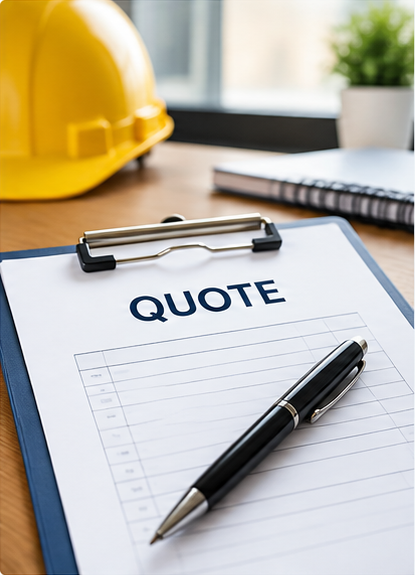 Formal quote for business purchasing approval