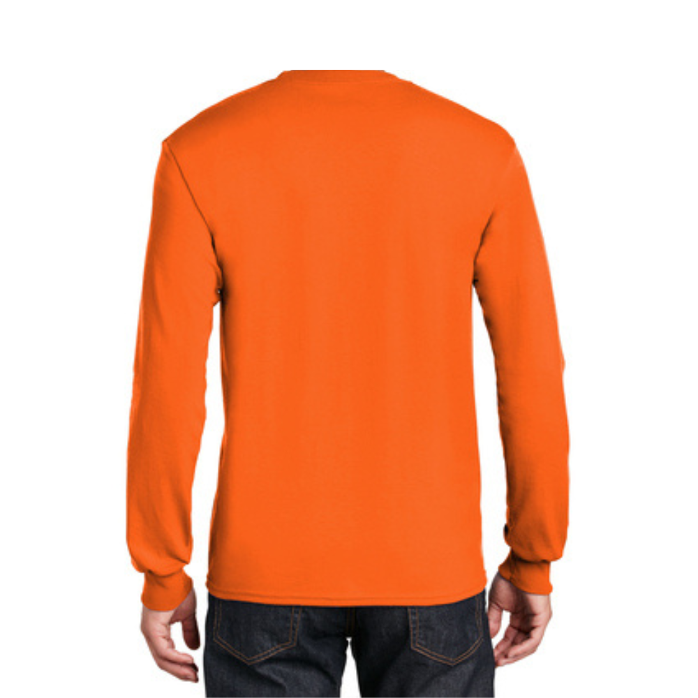 Gildan, Long Sleeve High Vis T-Shirt [8400] | Hi-Viz.com
