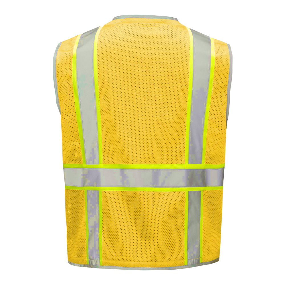 GSS 1718 Yellow Hype-Lite Heavy Duty Vest | Hi-Viz.com