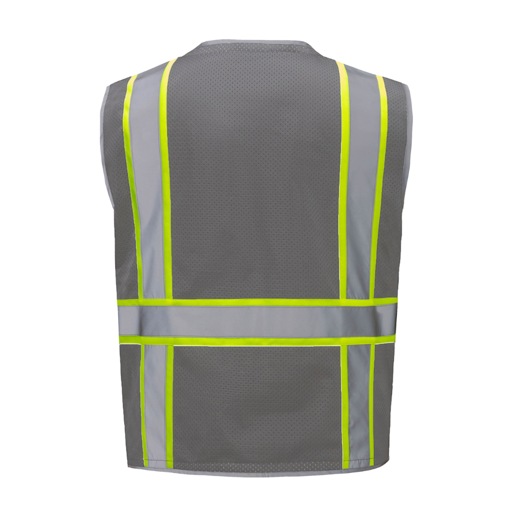 GSS 1723 Gray Hype-Lite Heavy-Duty Vest | Hi-Viz.com GSS 1723 Gray Hype-Lite Heavy-Duty Vest | Hi-Viz.com