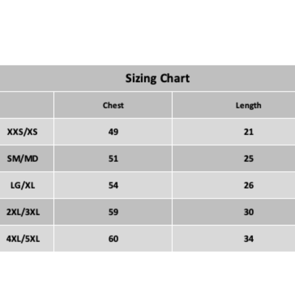 Forlest Size Chart GSS 3138 Forest Green Enhanced Visibility Safety Vest | Hi-Viz.com