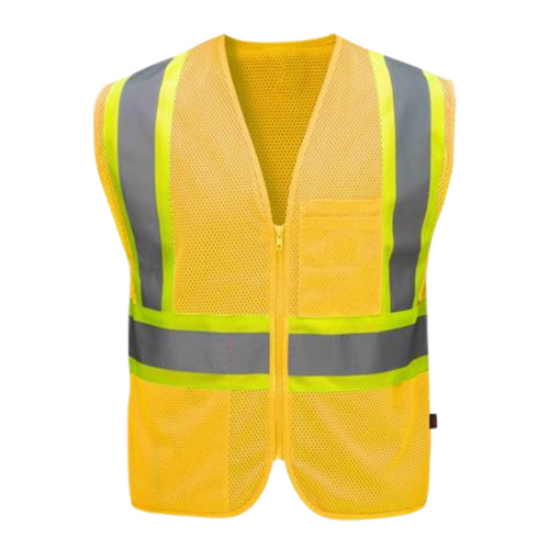 GSS 3141 - Yellow Safety Vest | Front View