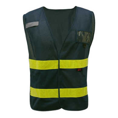 GSS 4111 - Green Multi-Use Utility Vest | Front View