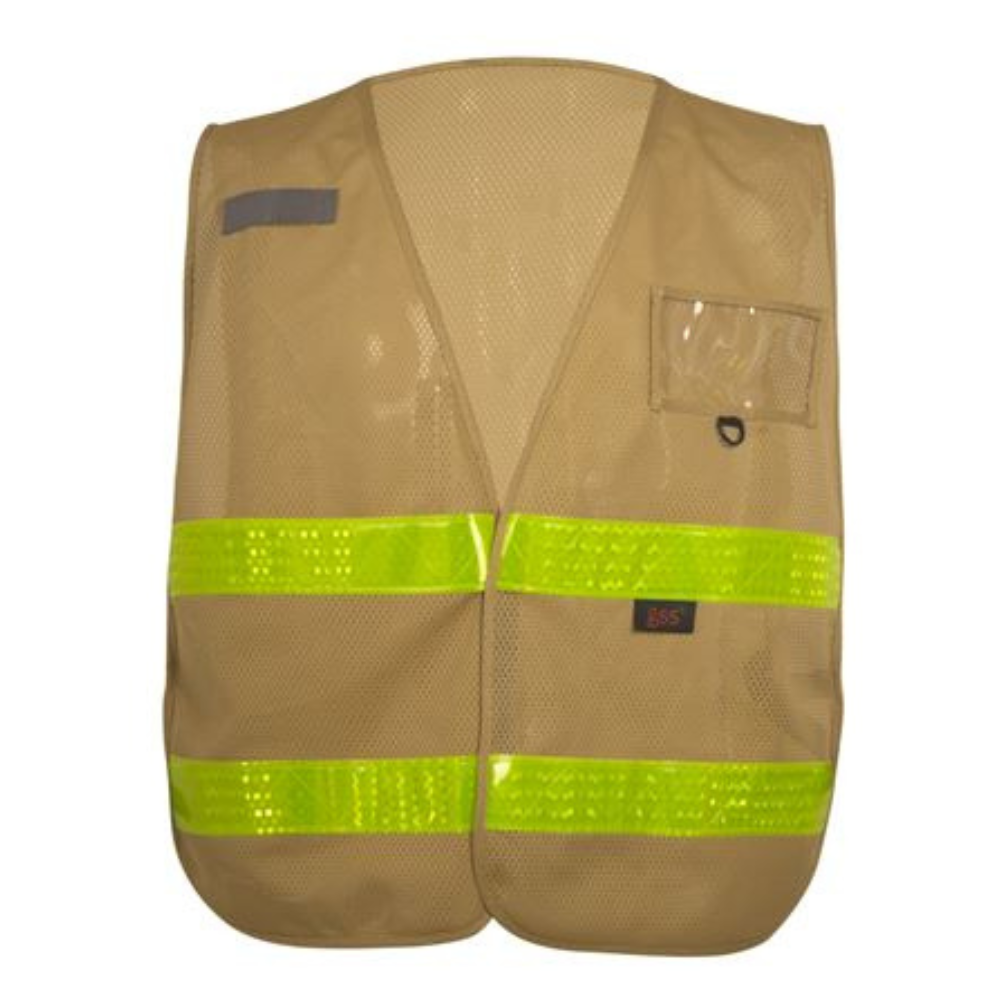GSS 4116 Khaki Non-ANSI Refective Vest