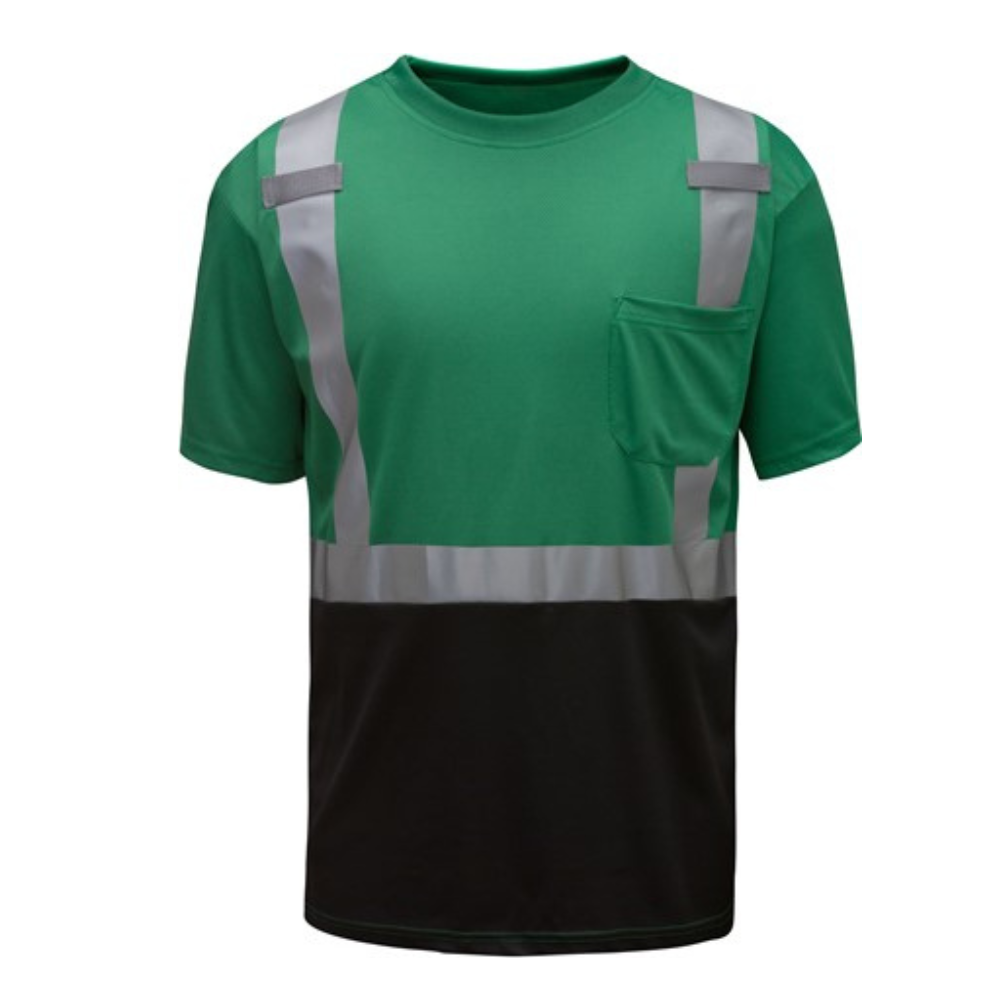 GSS 5122 Forest Green Non-ANSI Short Sleeve Shirt | Hi-Viz.com