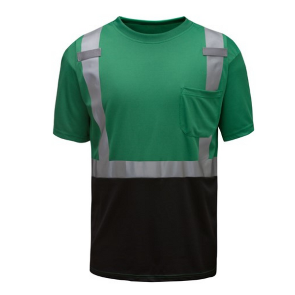 GSS 5122 Forest Green Non-ANSI Short Sleeve Shirt | Hi-Viz.com