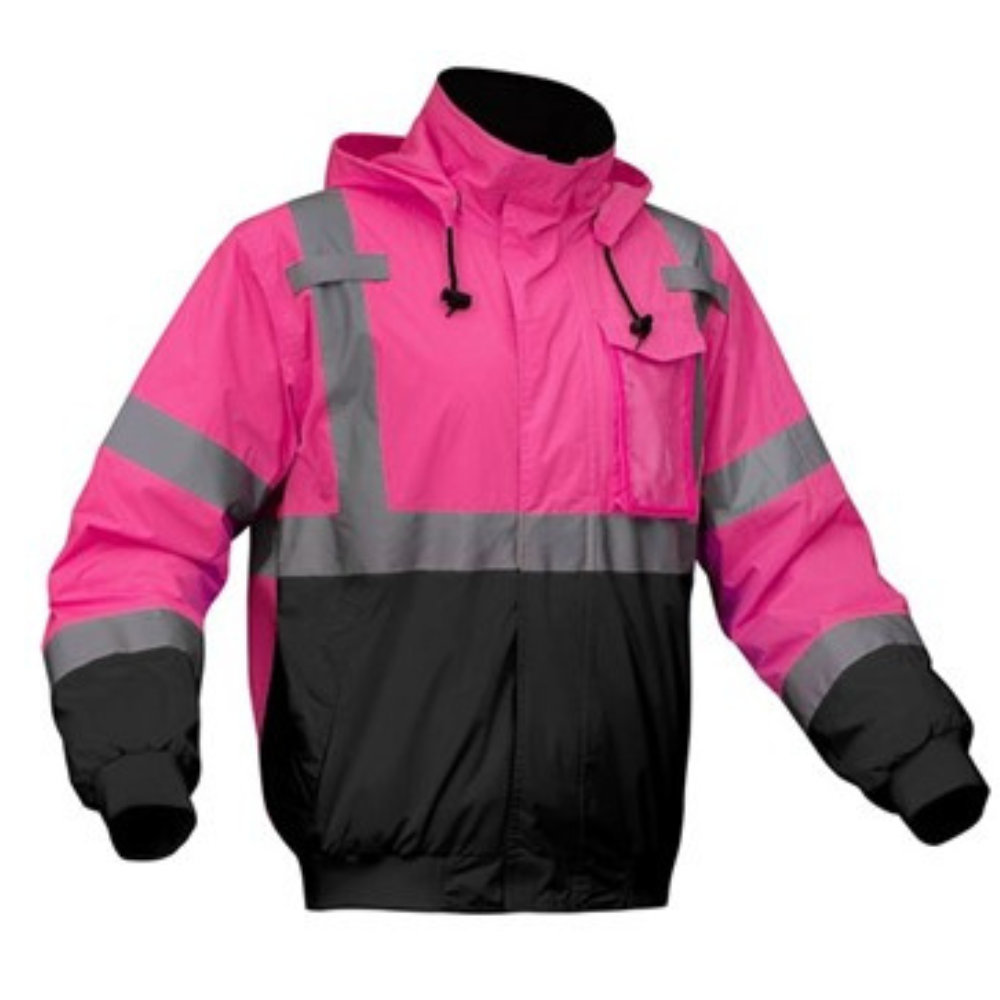 GSS 8019 Pink Bomber Jacket | Hi-Viz.com GSS 8019 Pink Bomber Jacket | Hi-Viz.com