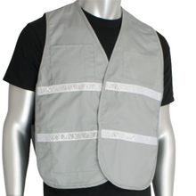Load image into Gallery viewer, PIP 300-2515 - Gray Safety Vest | Front View
