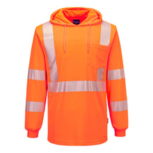 Load image into Gallery viewer, Portwest L042 Safety Orange Hi-Vis Long Sleeve Shirt | Front View
