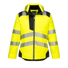 Load image into Gallery viewer, Portwest T400 - Safety Green High Visibility Jacket | Front View

