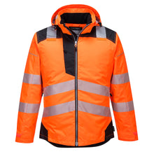Load image into Gallery viewer, Portwest T400 - Safety Orange High Visibility Jacket | Front View

