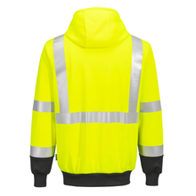 Load image into Gallery viewer, Portwest UB315 Safety Green  High Visibility Jackets | Back View
