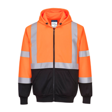Load image into Gallery viewer, Portwest UB315 Safety Orange High Visibility Jackets| Front View

