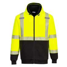 Load image into Gallery viewer, Portwest UB325 Safety Green High Visibility Jacket | Front View
