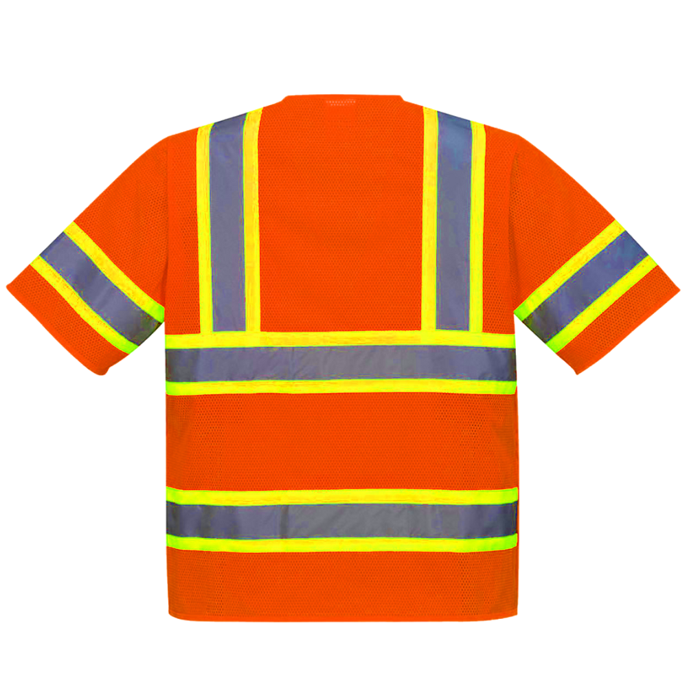 Portwest US383 Augusta Sleeved Hi-Vis Vest | Hi-Viz.com
