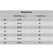 Load image into Gallery viewer, Radians RW08J - High Visibility Rain Jacket | Sizing Chart
