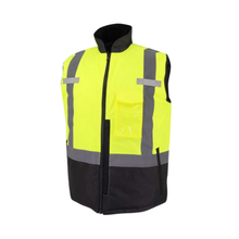 Load image into Gallery viewer, Radians SJV41B Safety Green Safety Vest | Front View
