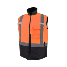 Load image into Gallery viewer, Radians SJV41B Safety Orange Safety Vest | Front View
