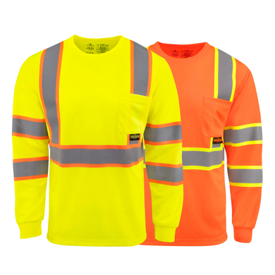 Radians ST41 - Hi-Viz Long Sleeve Shirts | Main View