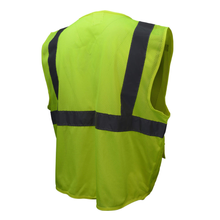 Load image into Gallery viewer, Radians SV27-2ZGM - Safety Green Surveyor Type Vest | Back View
