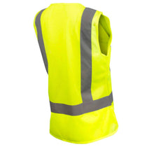 Load image into Gallery viewer,  Radians SV2ZWGM – Safety Green Womens Safety Vest | Back Right 
