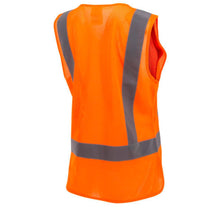 Load image into Gallery viewer, Radians SV2ZWOM – Safety Orange Womens Safety Vest | Back Right 
