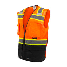 Load image into Gallery viewer, Radians SV51B-2ZOM – Safety Orange Surveyor Safety Vest | Front Left View 
