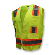 Load image into Gallery viewer, Radians SV62 - Safety Green Surveyor Safety Vest | Front Left View
