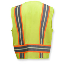 Load image into Gallery viewer, Radians SV6GL – Safety Green ANSI Class 2 Safety Vest | Back View 
