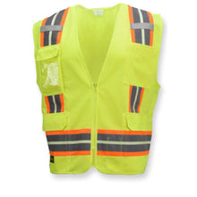 Load image into Gallery viewer, Radians SV6GL – Safety Green ANSI Class 2 Safety Vest | Front View 
