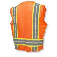 Load image into Gallery viewer, Radians SV6GL – Safety Orange ANSI Class 2 Safety Vest | Back Right View 
