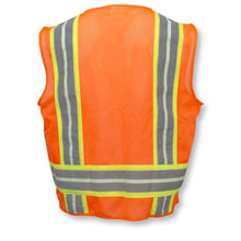 Load image into Gallery viewer, Radians SV6GL – Safety Orange ANSI Class 2 Safety Vest | Back View 
