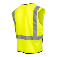 Load image into Gallery viewer, Radians SV54B-2ZGM – Safety Green Surveyor Safety Vest | Back Right View 
