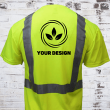Load image into Gallery viewer, Custom Printed Safety Shirt, 1 Color / 1 Location
