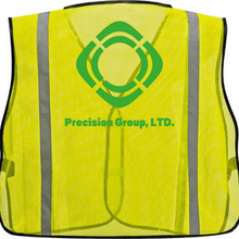 Load image into Gallery viewer, Economy Mesh Safety Vests with Custom Printed Logo
