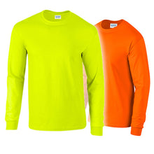 Load image into Gallery viewer, Gildan 2400, High Visibility Long Sleeve T-Shirt, Front View
