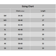 Load image into Gallery viewer, GSS-7001/7002 Product Sizing Chart
