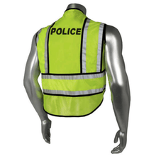 Load image into Gallery viewer, Radians LHV-207-SPT-SHF - Black Trim SHERIFF Safety Vest | Back View

