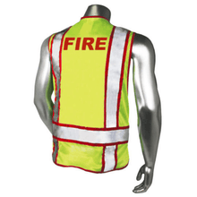 Load image into Gallery viewer, Radians LHV-207-3G-FIR - Red Trim Fire Safety Vest | Back View
