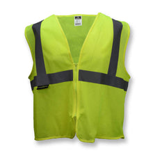 Load image into Gallery viewer, Radians SVE1-2ZGM - Safety Green ANSI Class 2 Safety Vest | Front View
