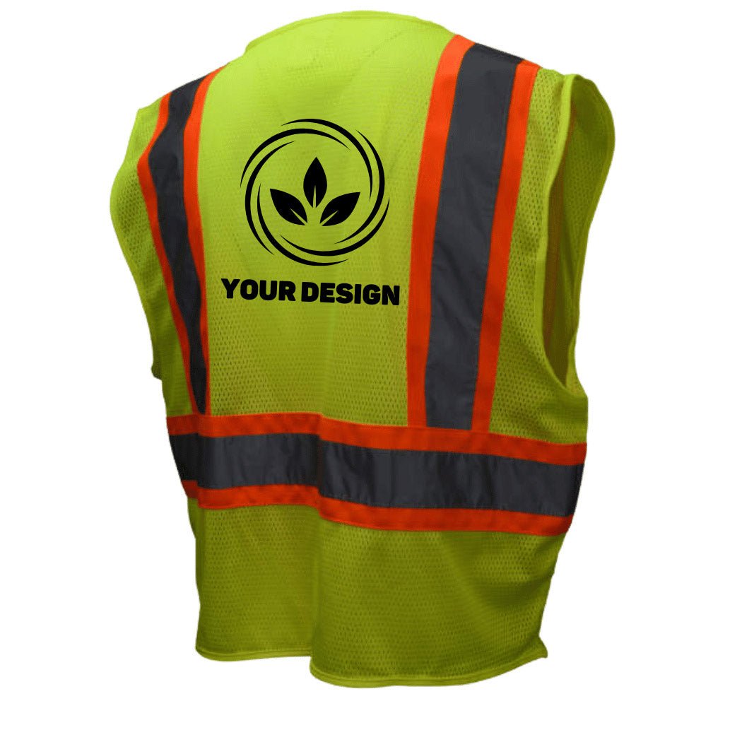 ANSI Class 2 High Visibility Safety Vest Print Bundle
